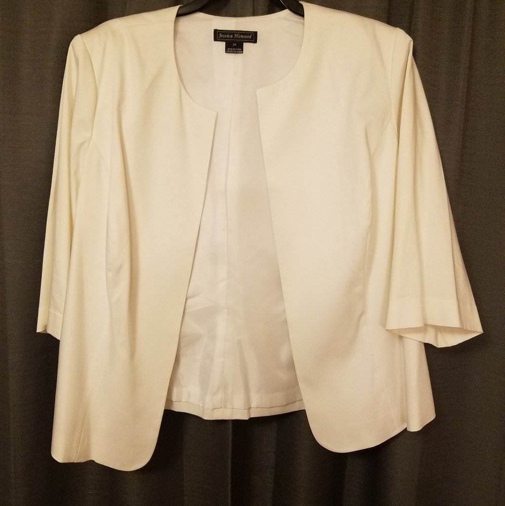 White blazer